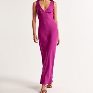 Magenta pink Abercrombie dress
